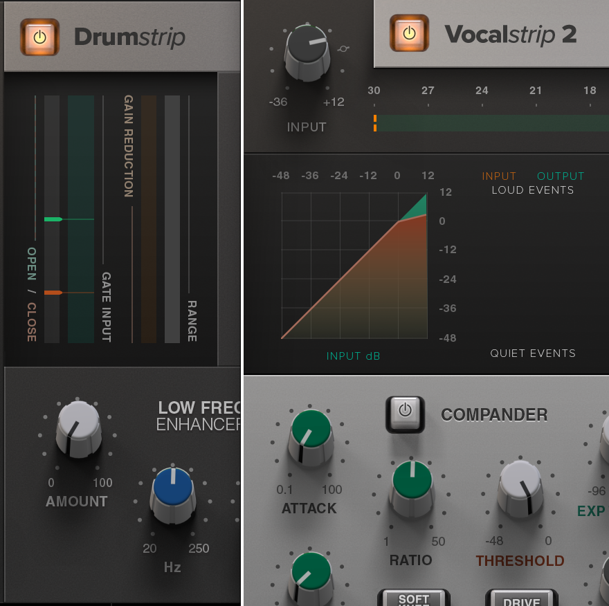 Solid State Logic SSL Native Drumstrip + Vocalstrip 2